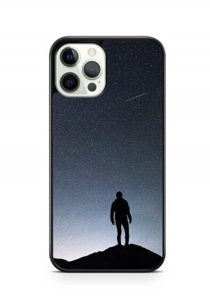 night sky silhouette phone case