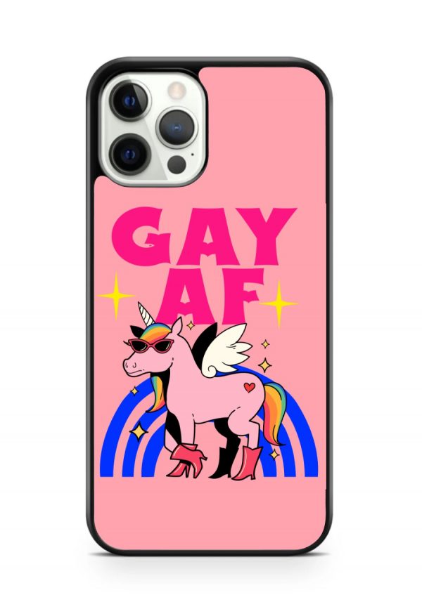 Gay af phone case image
