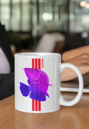 Catfish mug design