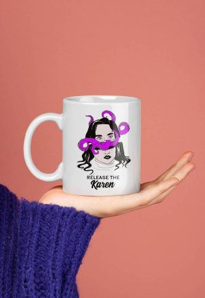The karen mug design