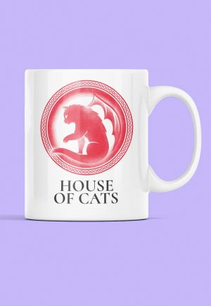 House of cats mug design