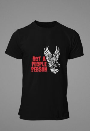Not a people person tshirt design.