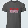Be bussin tshirt design on a dark grey shirt