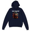 Hoodie with text reading "this is the way" and a sci fi bounty hunter image.