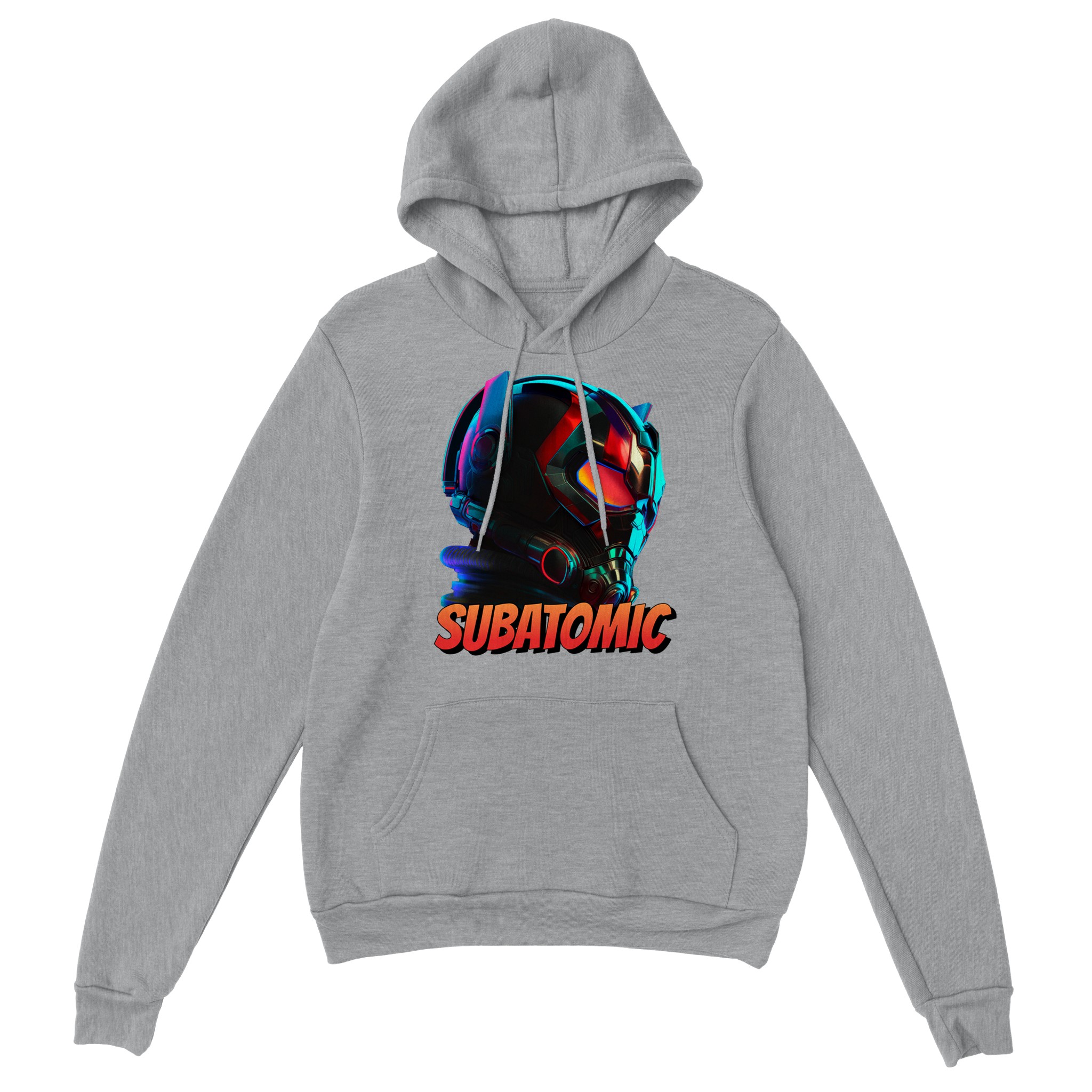 subatomic design on a hoodie