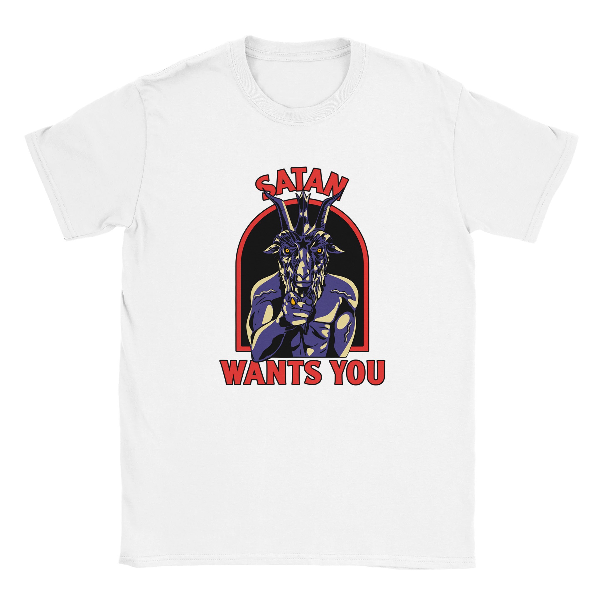 Satan wants you tshirt design