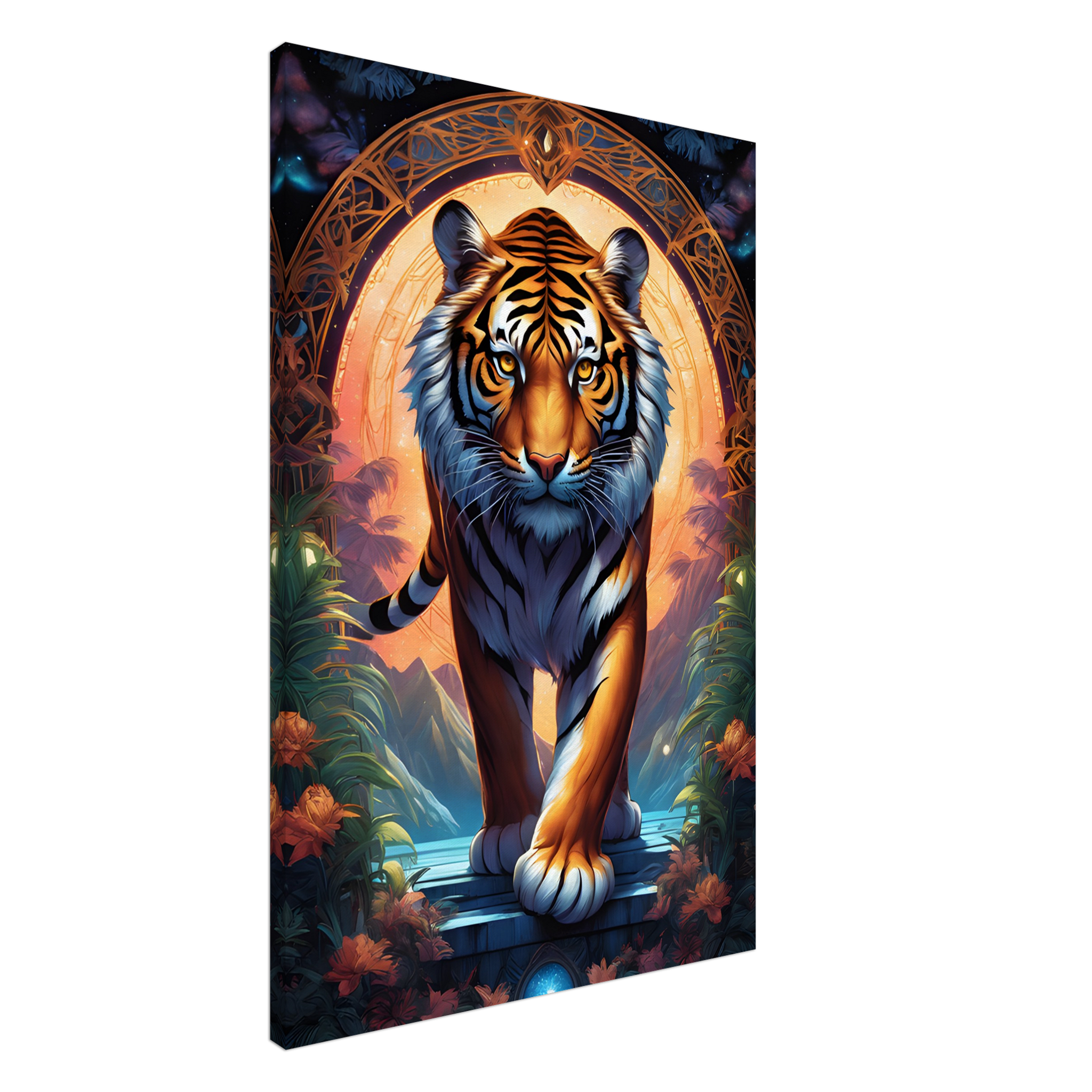 Tiger Art Canvas